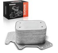 Frankberg Refroidisseur d'huile Huile moteur Diesel Compatible avec A6 Avant 4F5 3.0L Q5 8RB 3.0L A6 Avant 4F5 2.7L A4 Avant 8K5 3.0L A4 Avant 8K5 2.7L Remplacer# 059117021K