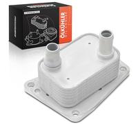 Frankberg Refroidisseur d'huile moteur compatible avec Focus III Focus III fourgon/hayon K.u.g.a II DM2 Mondeo V Hatchback CE Zafira Life Bus K0 Replace# 9807594380