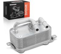Frankberg Refroidisseur d'huile moteur compatible avec les modèles 5 E60 Série 5 Touring E61 6 E63 E64 7 E65, E66, E67 2.2L-4.4L 2001-2010 17217519213