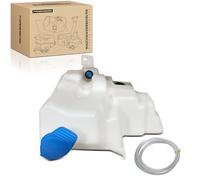 Frankberg Réservoir de Liquide de Lave-glace Compatible avec Golf IV 1J1 1.4L Golf IV 1J1 1.6L Golf IV 1J1 1.9L A3 8L1 1.6L Remplacer# 1J0955453L-Réservoir + bouchon + pompe