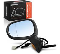 Frankberg Rétroviseur extérieur gauche avec câble manuel 2 broches et clignotant Compatible avec Mode/Grand Modus F/JP0 hayon 2004-2008 Remplace 7701040426
