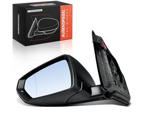 Frankberg Rétroviseur Gauche Asphérique Chauffable Rétractables électroniquement 8-Pôles Compatible avec Polo AE1 AW1 BZ1 Remplacer# 2G1857507F9B9-TXT