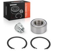 Frankberg Roulement de roue Kit de roulement de roue VKBA6550 | devant, avec anneau de capteur Capteur ABS Capteur de vitesse ABS capteur à effet Hall intégré; Compatible avec: Corsa D S07