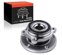 Frankberg roulement de roue Kit de roulements de roue Avant Gauche Droite Golf VI 5K1 Golf V 1K1 Golf Plus 521 5M1 Golf VI Break AJ5 Yeti 5L Compatible avec Remplacer# 5K0498621