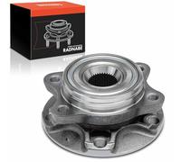 Frankberg roulement de roue Kit de roulements de roue Essieu Avant Roue à bride ⌀130.7 Compatible avec A4 8E2 A4 Avant 8E5 P.a.s.s.a.t Break 3B6 Exeo ST 3R5 Allroad 4BH Remplacer# 4A0407615G