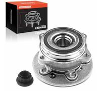 Frankberg roulement de roue Kit de roulements de roue Essieu Avant Roue à bride ⌀152 avec Anneau magnétique ABS Compatible avec Classe M W166 GLE W166 L X166 GLS X166 Remplacer# 1663340206