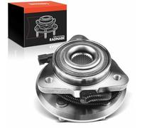 Frankberg roulement de roue Kit de roulements de roue Essieu Avant Roue à bride ⌀154.4 avec Capteur à câble ABS Compatible avec Nitro Cherokee KK Remplacer# 52109947AE 513270