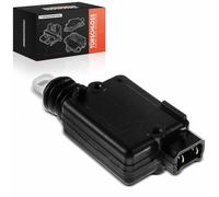 Frankberg Serrure de Porte Servomoteur Arrière Avant 2-Pôles Compatible avec 19 I II B/C53 D53 853 L53 1988-1993 Clio I II B/C57 5/357 BB CB SB0/1/2 1990-2016 Remplacer# 7701039565