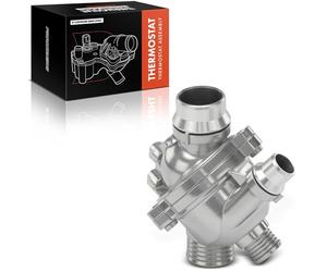 Frankberg Thermostat, boîtier de thermostat, liquide de refroidissement | Compatible avec: Série 6 Cabriolet E64, Série 1 Cabriolet E88, Z4 R.o.a.d.s.t.e.r E89, Série 3 Touring E91, X1 E84