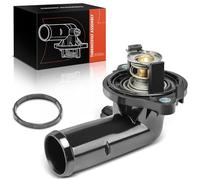 Frankberg Thermostat de Liquide de Refroidissement avec Boîtier Compatible avec Grand Cherokee IV WK2 WK 3.6L 2010-Aujourd'hui Wrangler III JK 3.6L 2011-2017 Remplacer# 05184651AH