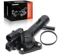 Frankberg Thermostat de Liquide de Refroidissement avec capteur boîtier et joint Compatible avec Logan 2004-Aujourd'hui Clio II 2001-Aujourd'hui Kangoo 2003-Aujourd'hui Remplacer# 8200039885