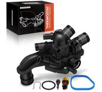 Frankberg Thermostat de Liquide de Refroidissement boîtier Compatible avec C3 C4 C5 DS3 DS4 DS5 207 208 3008 308 5008 2006-2020 11537534521