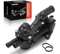 Frankberg Thermostat de Liquide de Refroidissement Compatible avec A3 8P1 Octavi.a II 1Z3 Golf VI 5K1 Golf V 1K1 Jett.a III 1K2 Passa.t 362 Tigua.n 5N Remplacer# 03C121111R