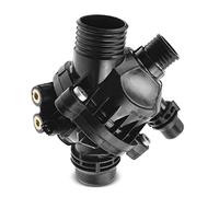 Frankberg Thermostat de Liquide de Refroidissement Compatible avec Série 1 E81 E87 E88 E82 2005-2013 Série 3 E90 E93 E92 E91 2004-2013 Série 5 E60 E61 2003-2010 Remplacer# 11537549476
