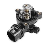 Frankberg Thermostat de Liquide de Refroidissement Essence Compatible avec Série 3 E46 E90 316 318 320 2001-2011 Série 5 E60 520 2006-2010 X3 E83 xDrive20i 2008-2011 Remplacer# 11537510959