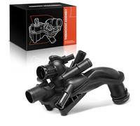 Frankberg Thermostat liquide de refroidissement compatible avec M.in.i R56 One 1.4L 1.6L 2006-2013 M.in.i Cabriolet R57 John Coo.per Works 1.6L 2008-2015 M.in.i Clubman R55 One Replace# 11538671513