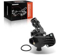 Frankberg Thermostat liquide de refroidissement essence 06F121111 | Compatible avec: Golf V 1K1, T.o.u.r.a.n 1T1 1T2, Léon 1P1, P.a.s.s.a.t 3C2, Golf Plus 521 5M1, O.c.t.a.v.i.a II 1Z3