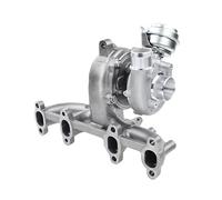 Frankberg Turbocompresseur à gaz d'échappement Compatible avec Golf IV 1J1 1J5 A3 8L1 Oct.avia I 1U2 1U5 Leon 1M1 Bo.ra 1J2 1J6 Sha.ran 7M6 7M8 7M9 Alham.bra 7V8 7V9 Remplacer# 038253019NV500