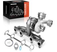 Frankberg Turbocompresseur Compatible avec A3 1.9L 2003-2010 Leon 1.9L 2005-2010 Octavia II 1.9L 2004-2010 Golf Plus 1.9L 2005-2009 Golf V 1.9L 2003-2009 Pass.at 1.9L 2005-2008 Tour.an 1.9L 2003-2010