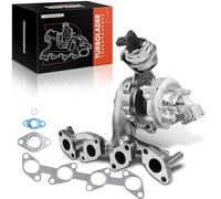 Frankberg Turbocompresseur Compatible avec A3 2006-2013 Altea 2007-2009 Leon 2006-2012 Octavia II 2006-2013 Golf V 2005-2008 J.e.t.t.a III 2006-2010 P.a.s.s.a.t 2005-2010