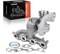 Frankberg Turbocompresseur Compatible avec A3 8P1 8P7 8PA 2.0L 2003-2013 Altea 5P1 5P5 5P8 2.0L 2004-2009 Leon 1P1 2.0L 2005-2010 Octavia 1Z3 1Z5 2004-2010 Remplacer# 03G253010H