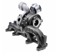 Frankberg Turbocompresseur Compatible avec Golf IV 1J1 1.9 TDI 1.9 TDI 4.m.o.t.i.o.n 2000-2005 B.o.r.a 1J2 1.9 TDI 1.9 TDI 4.m.o.t.i.o.n 2000-2005 Remplacer# 03G253016Q