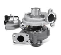 Frankberg Turbocompresseur d'échappement compatible avec C3 FC FN SH 2005-2016 C-Max DM2 2003-2010 Mini R56 2006-2010 307 3A/C 3E 3H 2004-2014 Replace# 9660493580