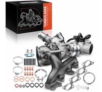 Frankberg Turbocompresseur d'échappement compatible avec Cruze J300 1,4 L 2010-2016 Orlando J309 1,4 l 2012 Astra J P10 1,4L 2009-2015 Corsa D S07 Mokka X J13 Replace # 555653 53