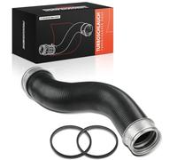 Frankberg Tuyau d'admission d'air Turbo Avec des joints Avant Droite Compatible avec W211 E280 E320 3.2L 2002-2006 S211 T-Model E280 E320 3.2L 2003-2006 Remplacer# 2115282882