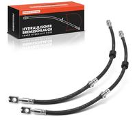 Frankberg Tuyau de frein, flexible de frein, compatible avec Polo Saloon 2002-2024Fabia Brake, tuyau hydraulique avant gauche et droit, remplacement # 6Q0611701C