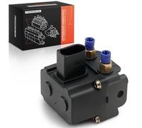Frankberg Unité de soupape à suspension pneumatique Bloc de Valve Compatible avec X5 2007-2013 X6 2008-2014 Air Suspension Solenoid Valve Replace# 37206789938