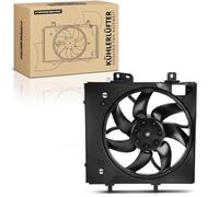 Frankberg Ventilateur Refroidissement du Moteur 3-Pôles Compatible avec C3 III SX 1.2L 1.5L 1.6L Essence 2016-2024 C3 III Van SX SY 1.2L 1.5L 1.6L Essence 2019-2024 Remplacer# 9829774580