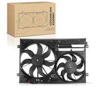 Frankberg Ventilateur Refroidissement du Moteur 362mm Compatible avec A3 8P1 1.2L-3.2L 2003-2012 Golf VI 5K1 1.2L-2.0L 2008-2013 P.a.s.s.a.t 3C2 1.4L 2009-2010 Remplacer# 1K0959455DT
