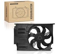 Frankberg Ventilateur Refroidissement du Moteur 4-Pôles Ventilateur simple Moteur sans balais Compatible avec X1 F48 16-25 1.5L 2.0L 2014-2024 M.i.n.i F55 1.2L-2.0L 2013-2024 Remplacer# 17427617609