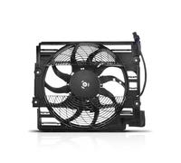 Frankberg Ventilateur Refroidissement du Moteur Compatible avec Série 5 E39 2.5L Série 5 E39 2.0L Série 5 E39 2.2L Série 5 E39 2.8L Série 5 Break E39 2.5L Remplacer# 64548380781