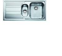 FRANKE 101.0085.812 Logica Évier intégré, Soie INOX, Small