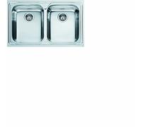 FRANKE évier avec 2 bacs LOGICA LINE LLX 620 (Inox satiné - Acier)