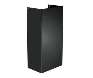 Franke 112.0285.288 Couvercle de cheminée en acier, noir