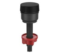 Franke 112.0657.383 Bouton du Bouchon Automatique Color Line matt-112.0657, Noir Mat