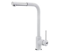 FRANKE 115.0476.826 Sirius Robinet de cuisine Chrome/Blanc Polaire - 115.0476.826 + SR01 Green