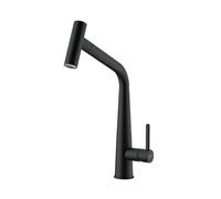 Franke Robinet d'évier Icon 115.0625.190 – Douchette extensible – Noir mat