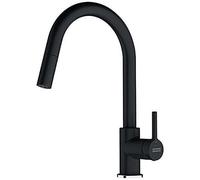 Franke Robinet de cuisine LINA – Bec extractible en céramique – Couleur Onyx