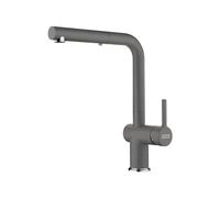 FRANKE 115.0653.385, Robinet d'évier de cuisine Active L pull out spray, Gris pierre