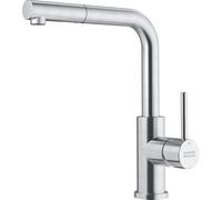 Franke Mitigeur d'évier Smart Glenda en inox avec douchette extractible