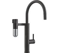 FRANKE 120.0621.312 Vital J Robinet d'évier de Cuisine, Acier Noir/Acier Optique