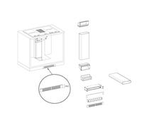 FRANKE 12147 Kit de recirculation pour induction Hauteur de base 60 mm