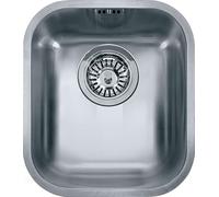 FRANKE 122.0021.439 | Évier de cuisine sous plan en acier inoxydable - Galassia (GAX 110-30) | Cuve simple | Couleur/Finition : Inox soie