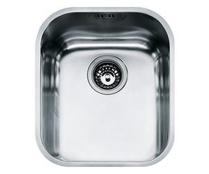 FRANKE 122.0021.444 | Évier de cuisine sous plan en acier inoxydable - Armonia (AMX 110-34) | Cuve simple | Couleur/Finition : Inox soie
