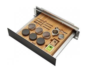 Franke 131.0694.163, Tiroir à accessoires pour machine à café Mythos FMY 14 WCRD BK, Black