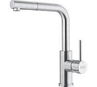 Franke Mitigeur d'évier Smart Glenda en inox avec douchette extractible